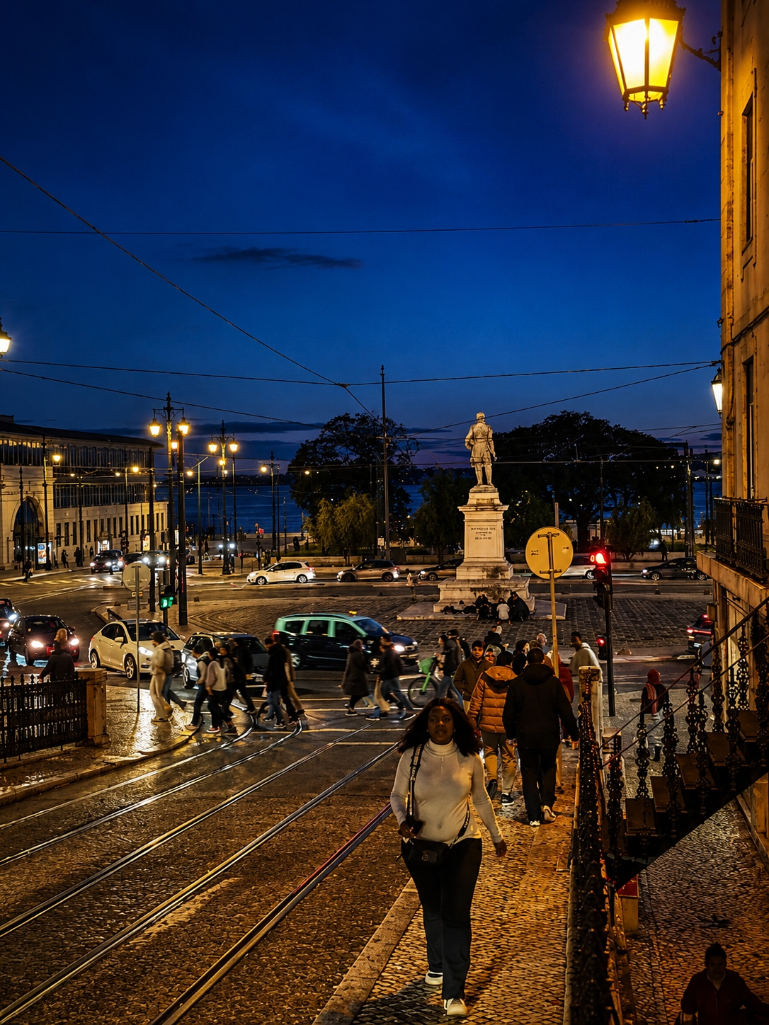 Crossing Into Evening by Joyce Aranuwa