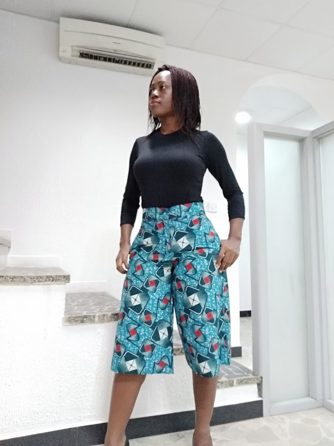 Printed culottes by Joycenuwa