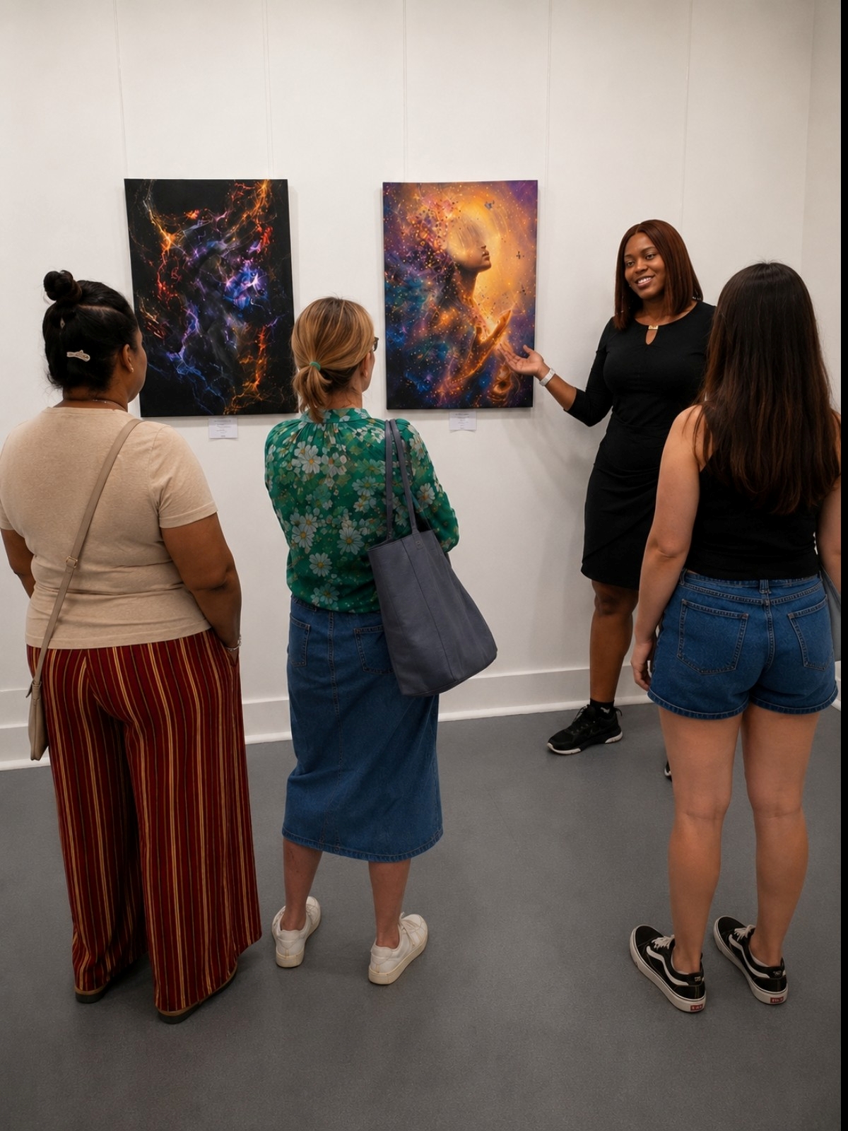 Infinity exhibition documentation
