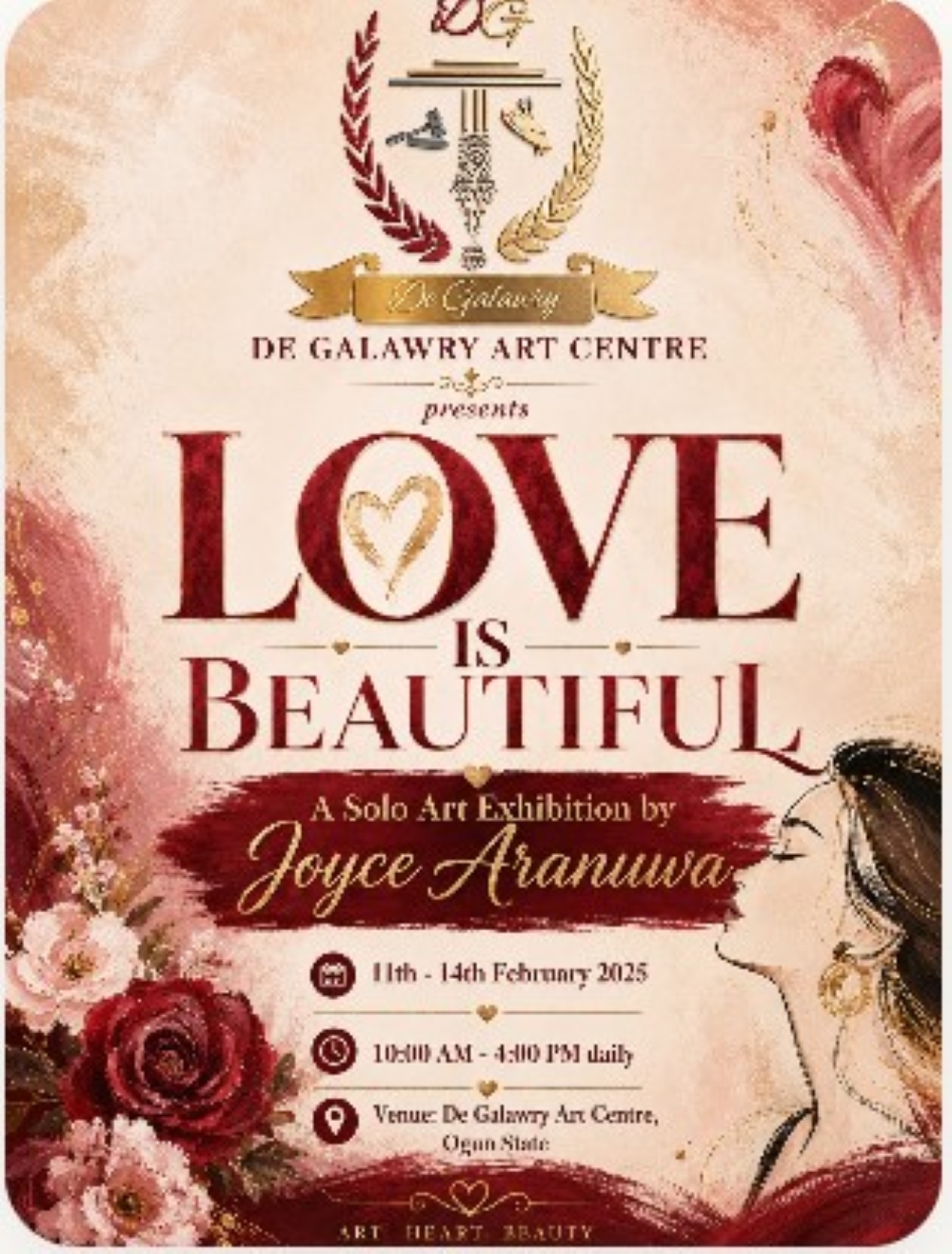 Love is Beautiful exhibition documentation